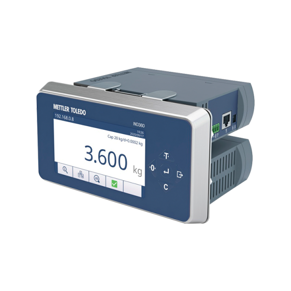 Indicador de peso IND360 METTLER TOLEDO para automatización industrial