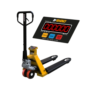 TRASPALETA CON BALANZA DE 2T