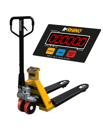 TRASPALETA CON BALANZA DE 2T