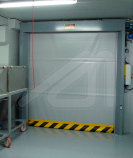 PUERTA RAPIDA INSTANT ROLL ECO N INOX CON VARIADOR 220V MONOFASICO