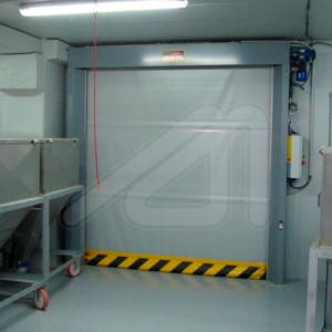 PUERTA RAPIDA INSTANT ROLL ECO N INOX CON VARIADOR 220V MONOFASICO