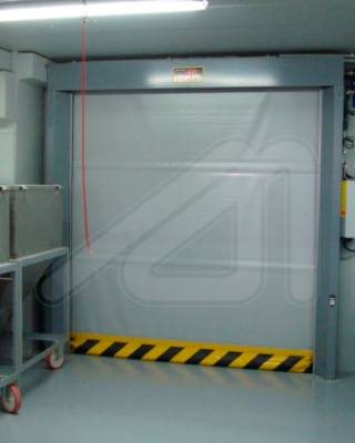 PUERTA RAPIDA INSTANT ROLL ECO N INOX CON VARIADOR 220V MONOFASICO