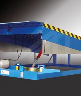 Rampa hidráulica modelo HIDRA NR1C para carga y descarga en muelles industriales