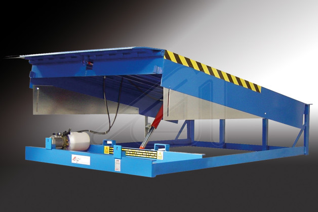 Rampa hidráulica modelo HIDRA NR1C para carga y descarga en muelles industriales