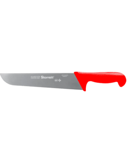 Cuchillo carnicero Starrett rojo de 10 pulgadas